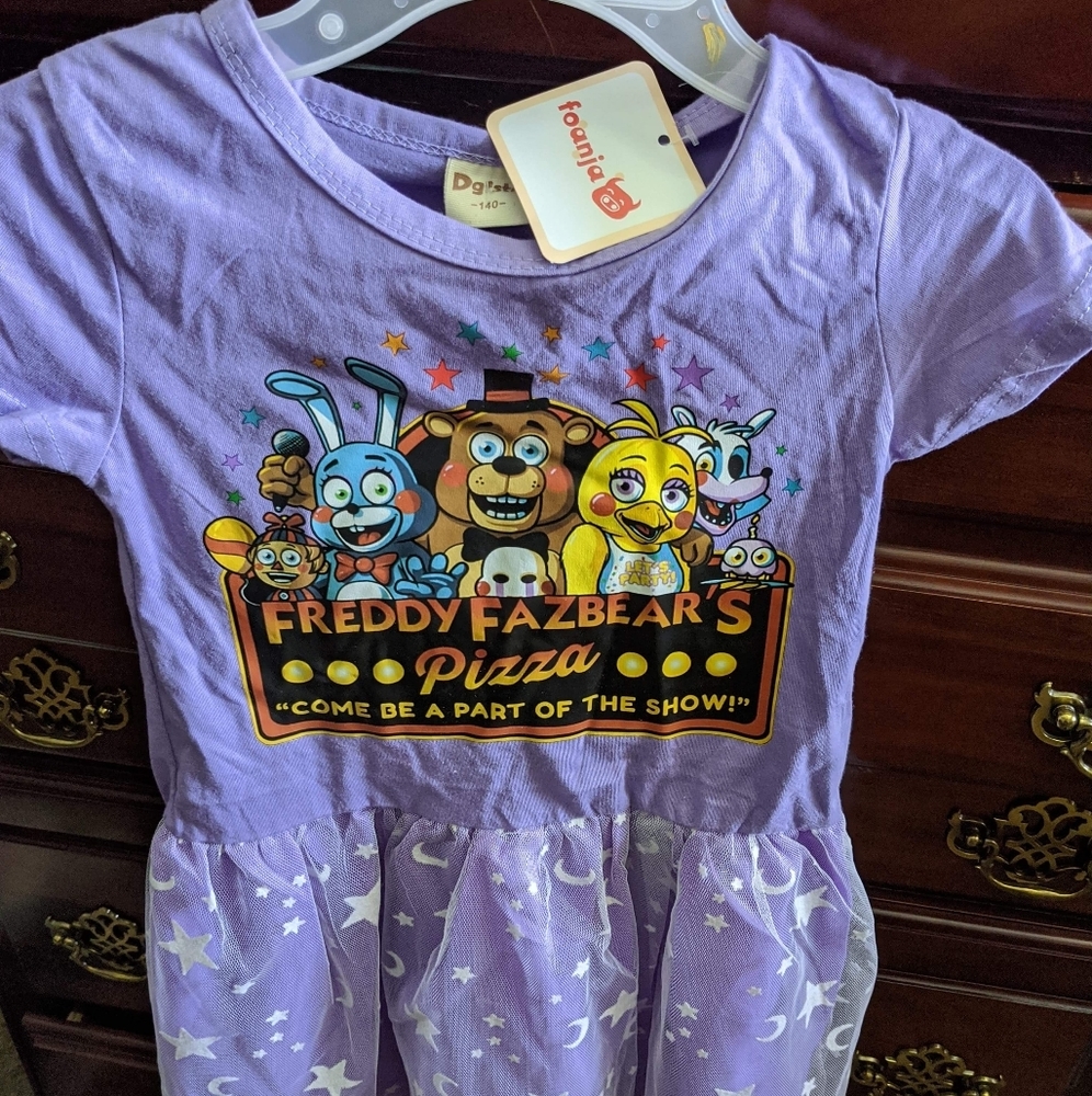 Freddy Fazbear Pizza Girls' dress